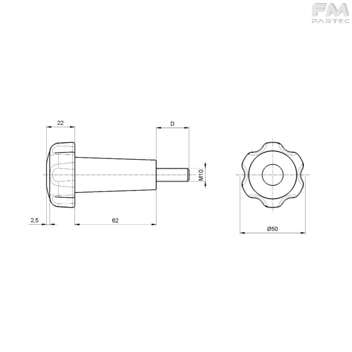 Disegno tecnico SKU EV-KN-5084