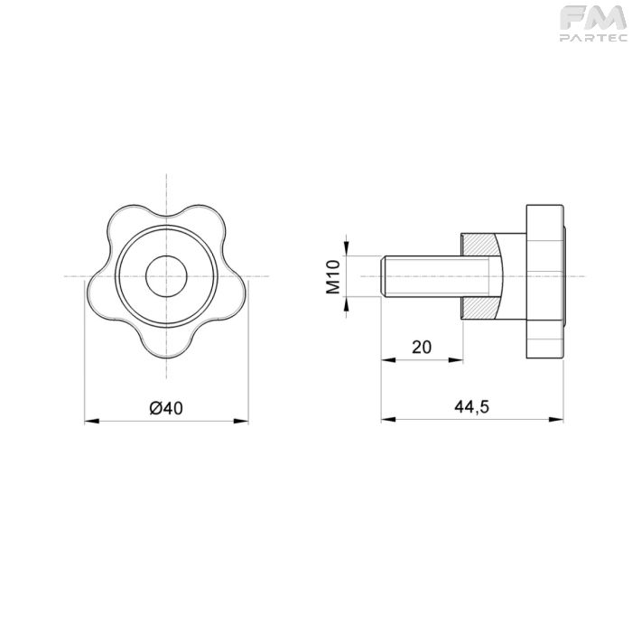 Disegno tecnico Sku: EV-KN-I