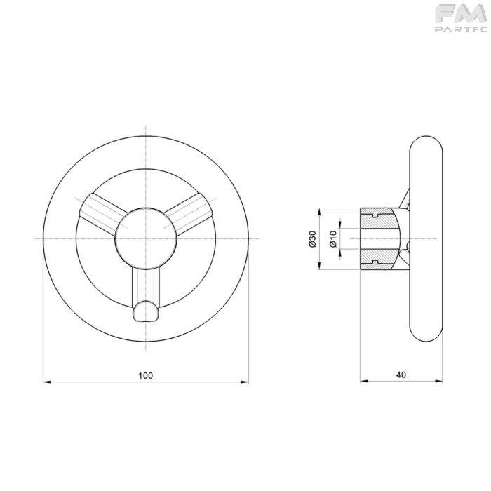 Disegno tecnico Sku: EV-HW3-100