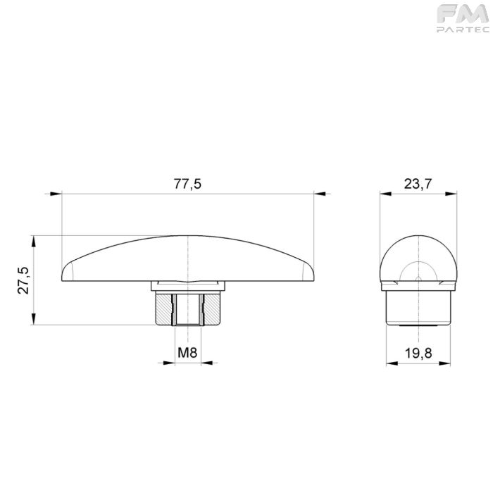 Disegno tecnico Sku: EV-HD