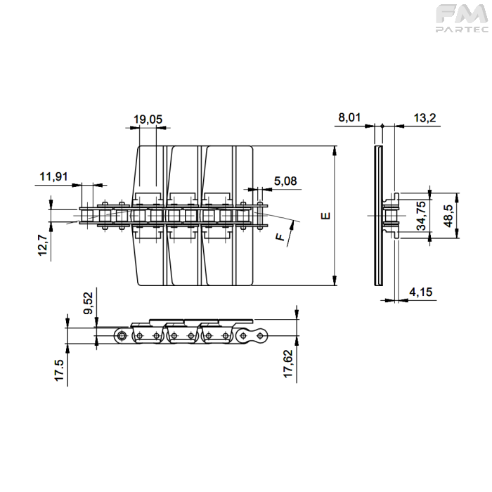 Disegno tecnico Sku: F010006043