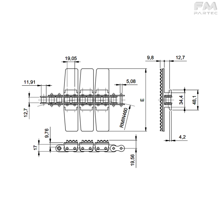 Disegno tecnico Sku: F010012043