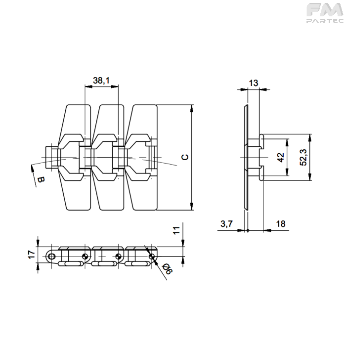 Disegno tecnico Sku: F010015011