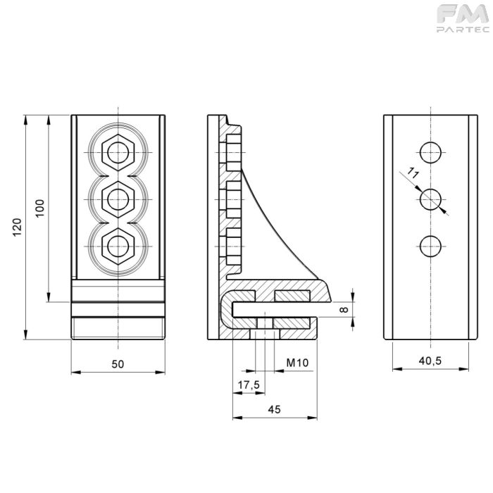 Disegno tecnico Sku: F020001010/AC1