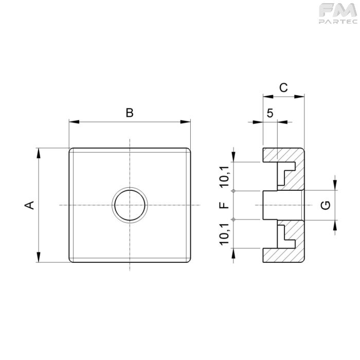 Disegno tecnico Sku: F020003003C1