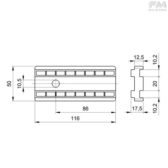 Disegno tecnico Sku: F020006001