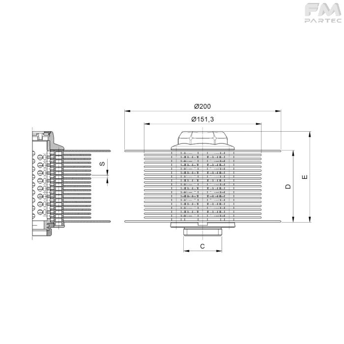 Disegno tecnico Sku: F070005009
