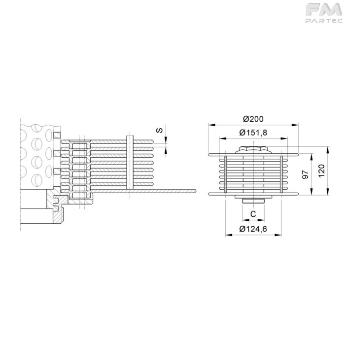 Disegno tecnico Sku: F070025002