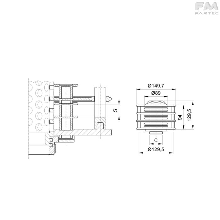 Disegno tecnico Sku: F070041001