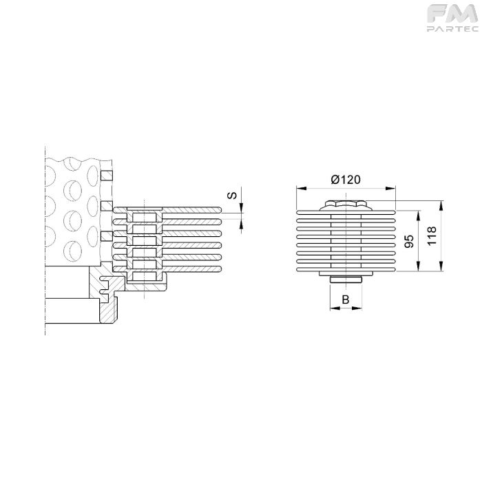 Disegno tecnico Sku: F070092002