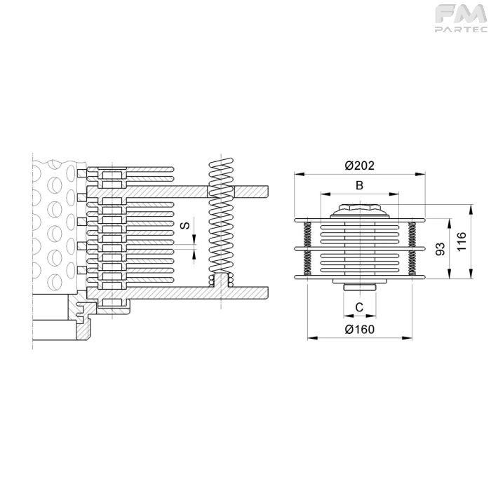 Disegno tecnico Sku: F070118001