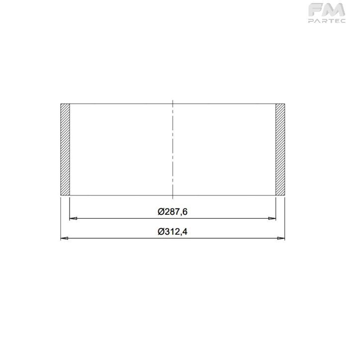 Disegno tecnico Sku: F200355R