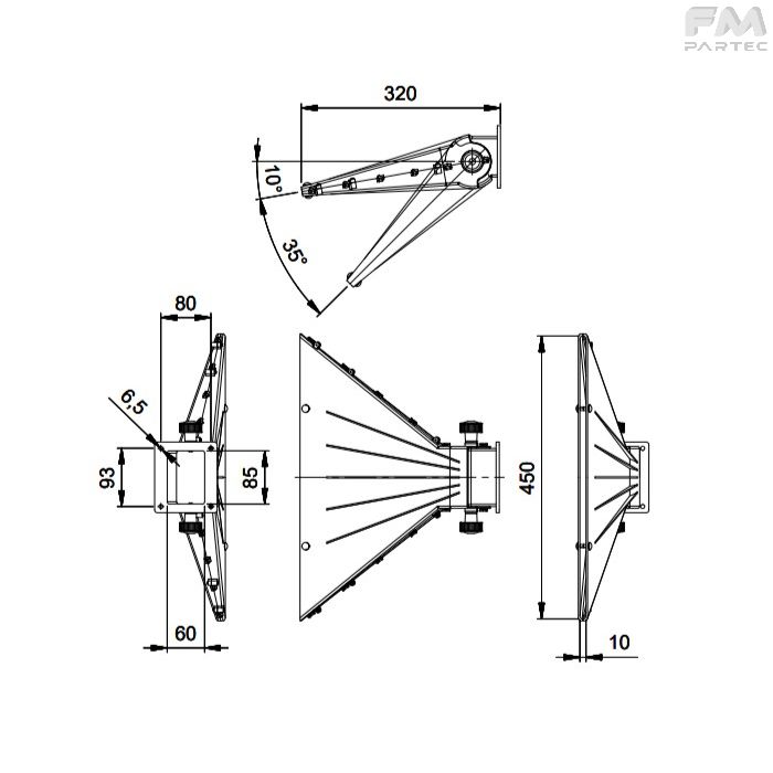Disegno tecnico Sku: F501001/B