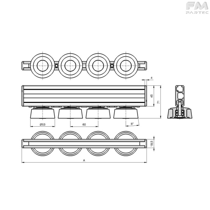 Disegno tecnico SKU:F241007004/F60