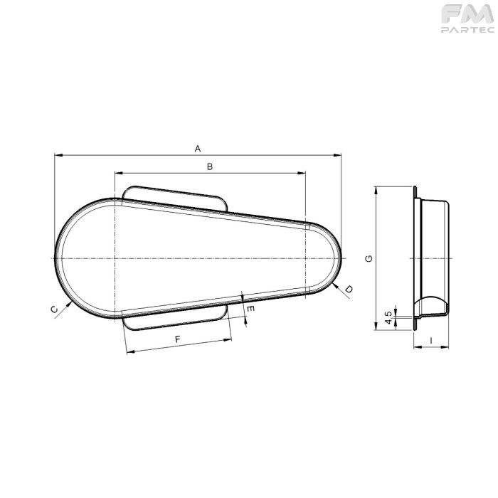 Disegno tecnico SKU PT-C-T