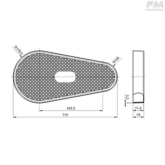 Disegno tecnico Sku: PT-C-TG