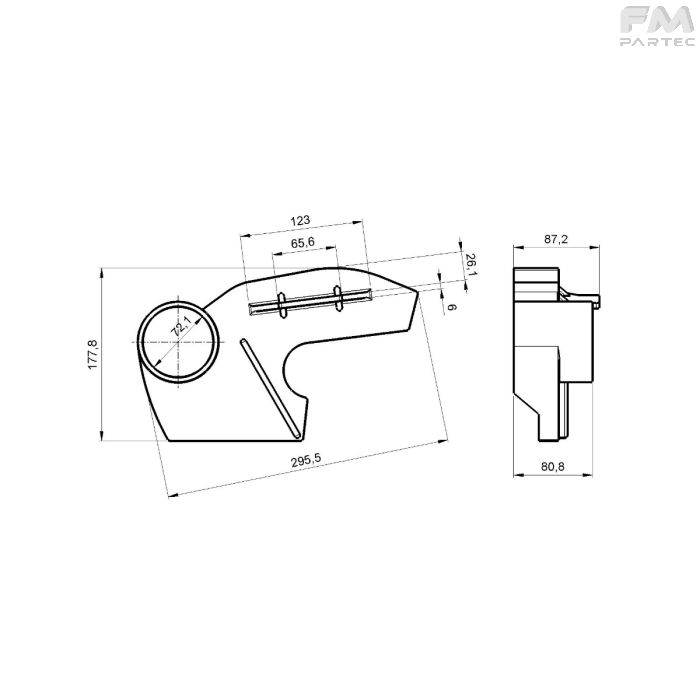 Disegno tecnico Sku: PT-C-RL