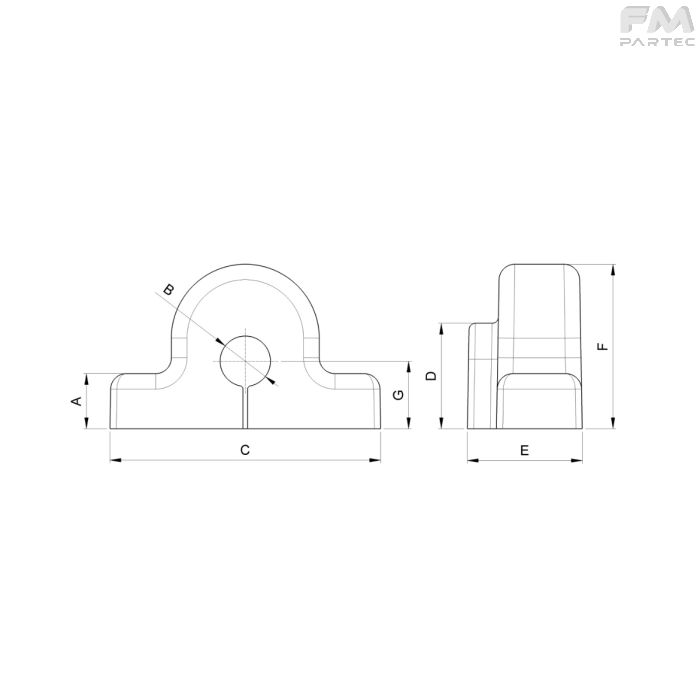 Disegno tecnico Sku: PT-UCP-200