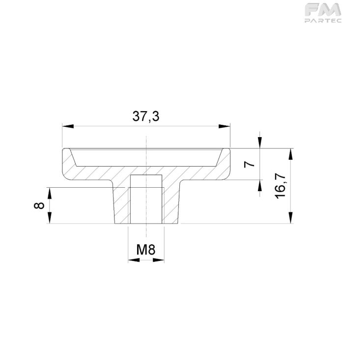 DISEGNO TECNICO SKU DP-SP-TS
