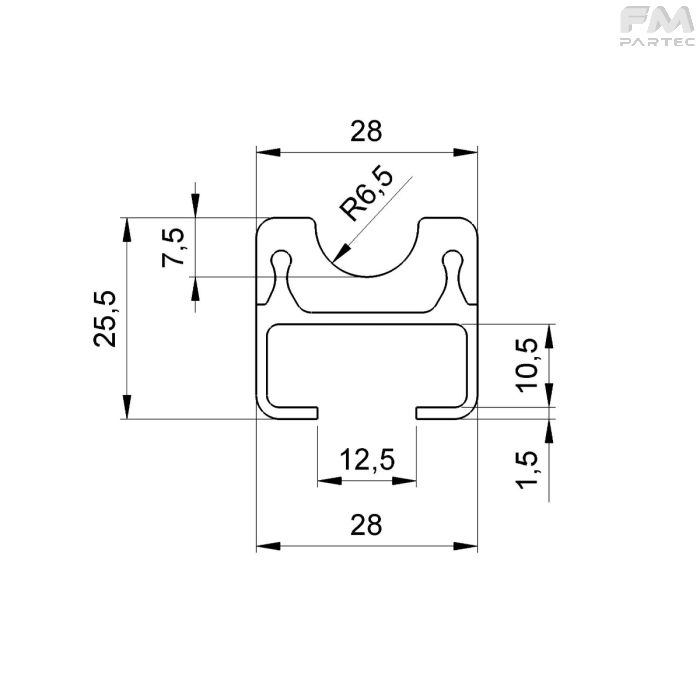 Disegno tecnico Sku: PR-BS-GTC-D12