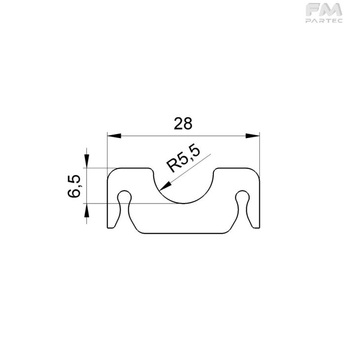 Disegno tecnico Sku: PR-SP-GTC-D10
