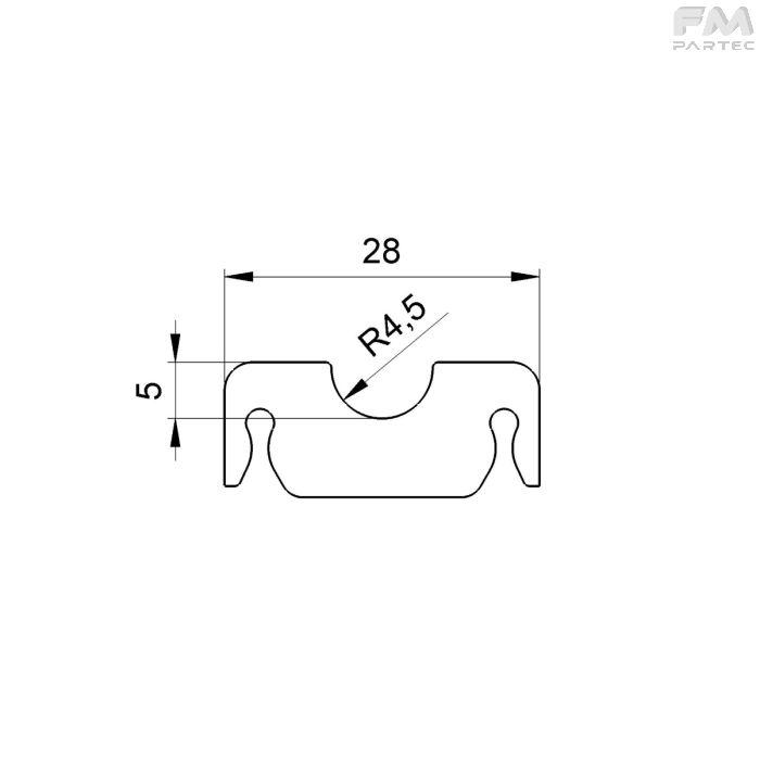 Disegno tecnico Sku: PR-SP-GTC-D8