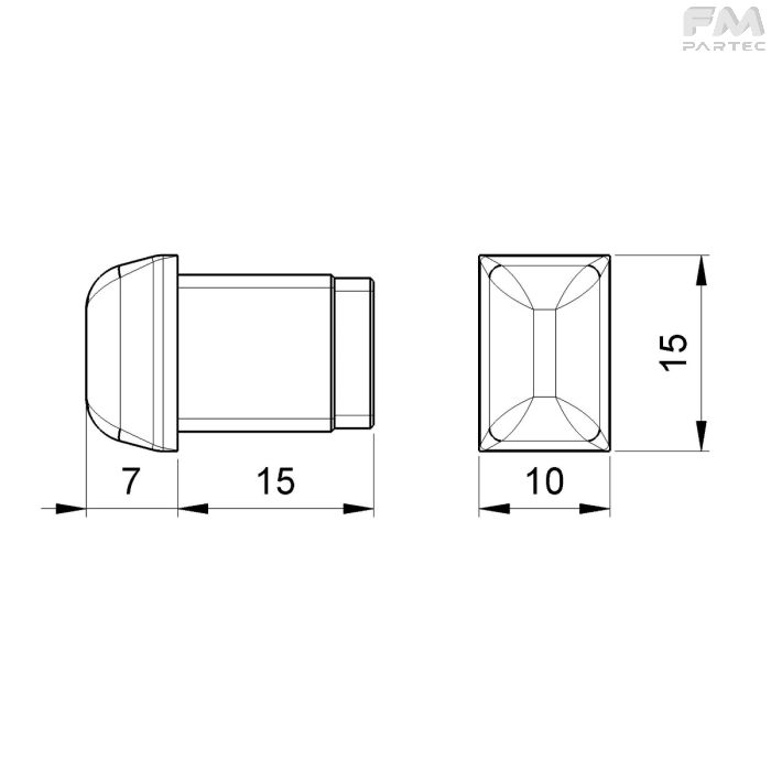 Disegno tecnico Sku: CH-AC-T15