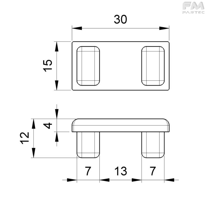 Disegno tecnico Sku: CH-AC-TD15