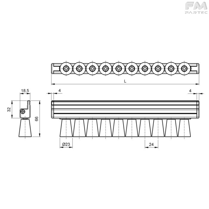 Disegno Tecnico SKU RCV-CRC-PU24C1