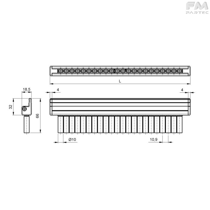 Disegno tecnico SKU RCV-CR-PU11C1