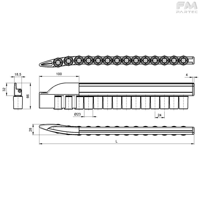 Disegno Tecnico SKU RCV-CR32LE-PU24C3