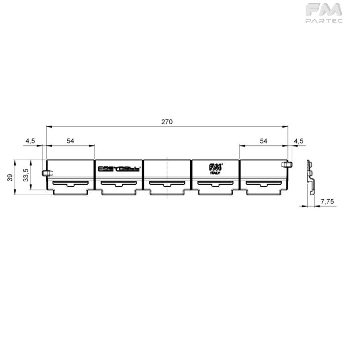 Disegno tecnico sku: RCH-AC-ER-60004