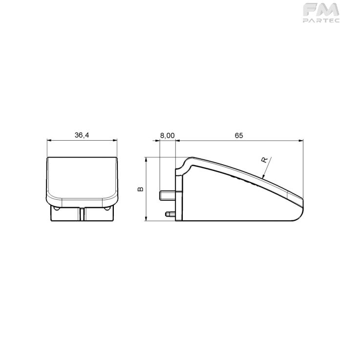 Disegno tecnico Sku: RCH-AC-ER-CH