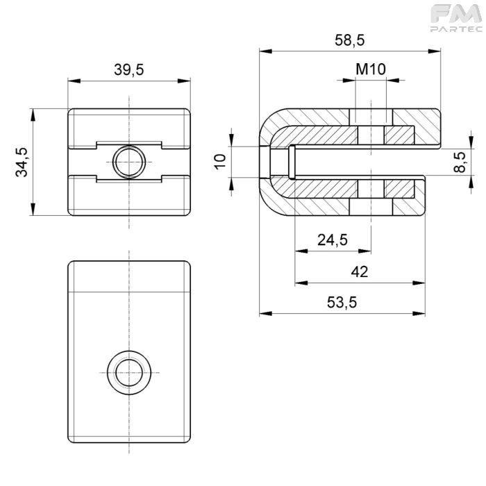 Disegno tecnico SKU SU-CLA-202