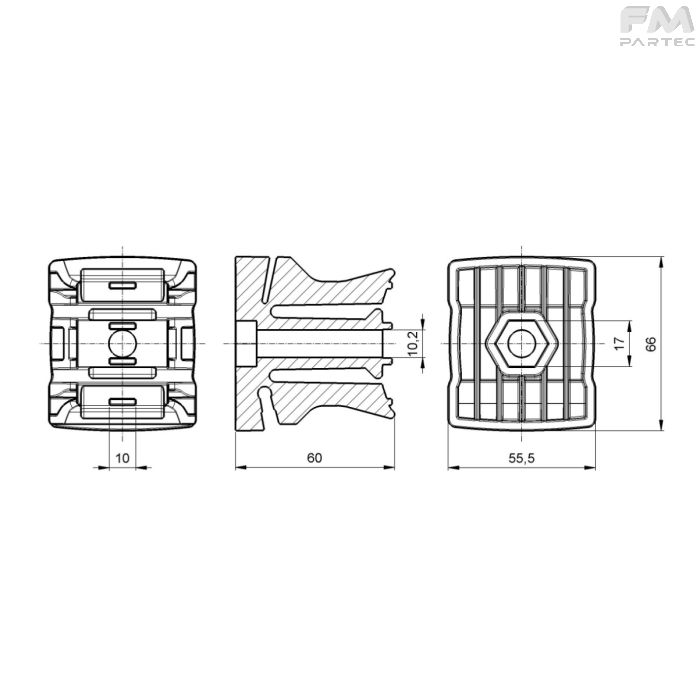 Disegno tecnico Sku: SU-AC-107