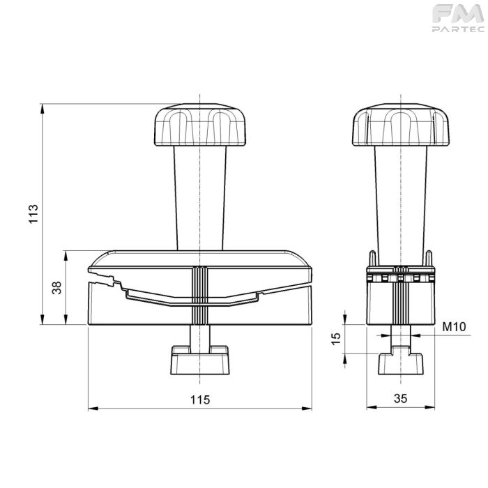 Disegno tecnico Sku: SU-AC-110