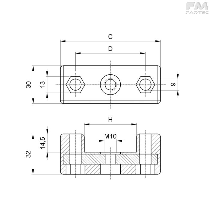 Disegno tecnico SKU SU-OT-JN