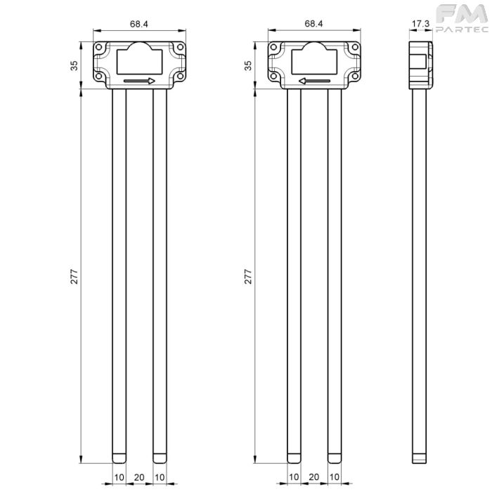 Disegno tecnico Sku: F101610/A