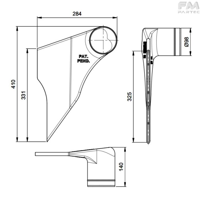 Disegno tecnico SKU VE.010020202