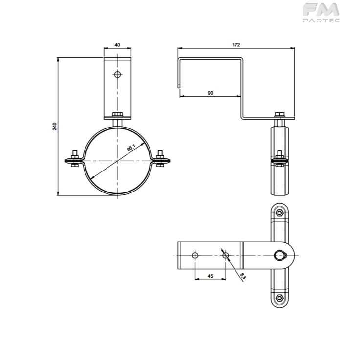 Disegno tecnico Sku: AL-BK-02104