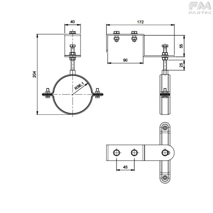 Disegno tecnico Sku: AL-BK-02105