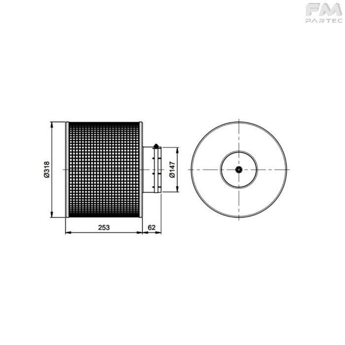 Disegno tecnico Sku: AL-FL-MH
