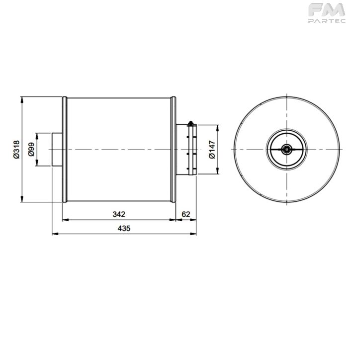 Disegno tecnico Sku: AL-FL-AS-MH