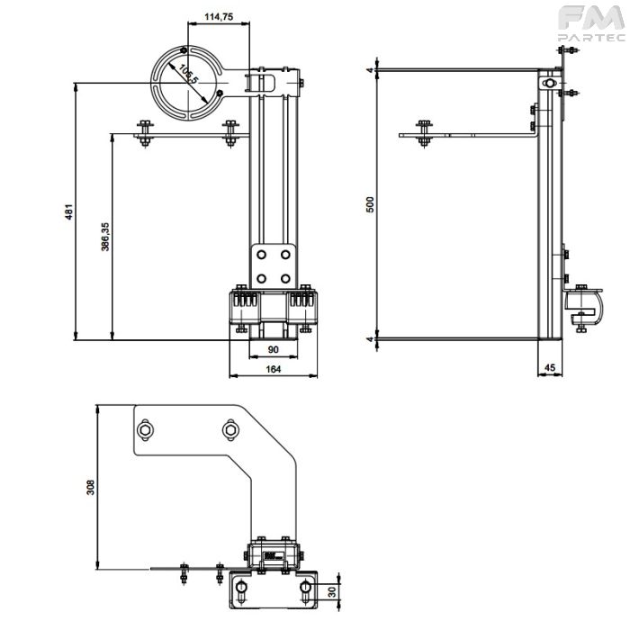 Disegno tecnico Sku: AL-SU-KIT-GBAK1