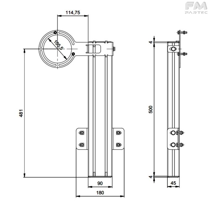 Disegno tecnico Sku: AL-SU-KIT-AK3
