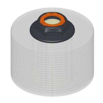 PACCO DISCO 150X1 FIL.49 C/DOPPIO LAVAGGIO