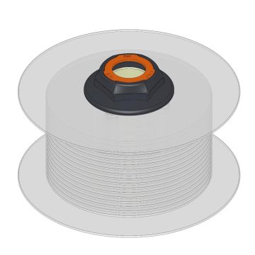 PACCO DISCO D.150x2 FIL.49 C/FL.200