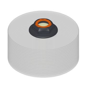 PACCO DISCO D.200X1 FIL.49 CON DOPPIO LAVAGGIO