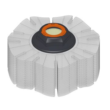 PACCO DISCO D.170X1 FIL.49 ONDULATO