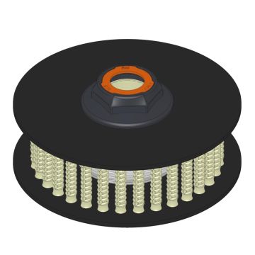 PACCO DISCO D.200X3 FIL.49 C/MOLLE
